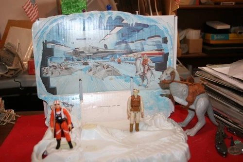 Vintage Star Wars REBEL COMMAND CENTER ADVENTURE SET INCOMPLETE KENNER Works