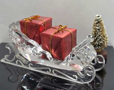 Swarovski Silver Crystal Schlitten 205165 (L2)