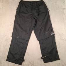 Mizuno Overtrousers Mens XL Black ImpermaLite Waterproof Golf Rain Pants