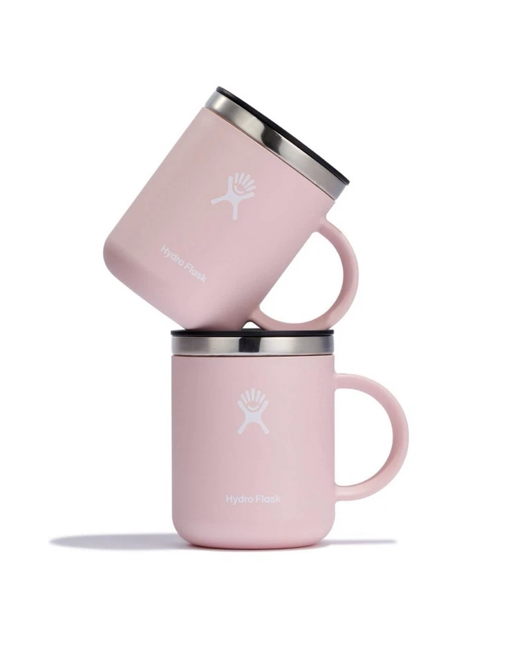 Juego de 2 tazas de café Hydro Flask Trillium: 12 oz rosa aislado al vacío sin BPA  Foto 3 de 4