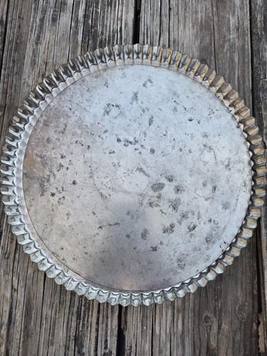 11 x 1 Tin Metal Tart Quiche Pan Removable Flat Housewares of All Nations France