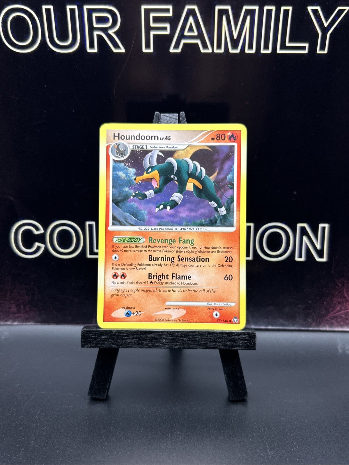 Pokemon Card - Legends Awakened 57/146 - HOUNDOOM Lv.45 (uncommon) - NM