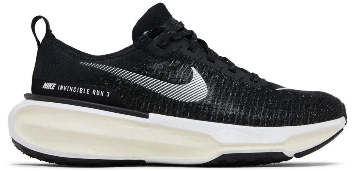 Nike ZoomX Invincible Run Flyknit 3 Black White for Sale