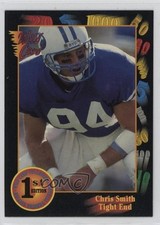 1991 Wild Card Draft Chuck Smith Chris Smith #124 Rookie RC 17vs. rookie card picture