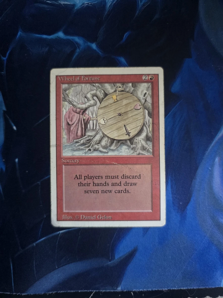 Wheel Of Fortune In Individual Magic: The Gathering Cards for sale