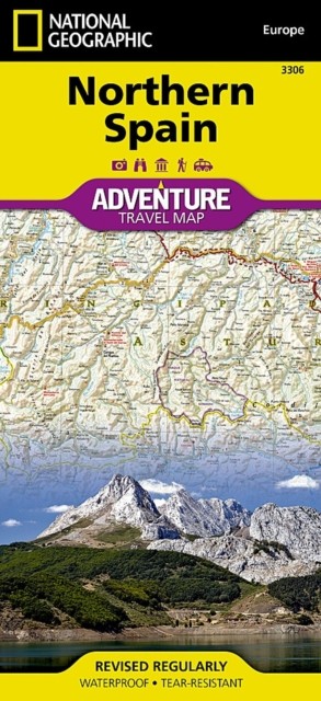 Northern Spain: Travel Maps International  by National Geographic Maps SHEET MAP