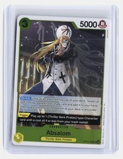 Absalom One Piece The Azure Sea's Seven #OP14-100 Rare Foil