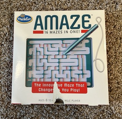 Think Fun Amaze Travel Game (16 mazes)