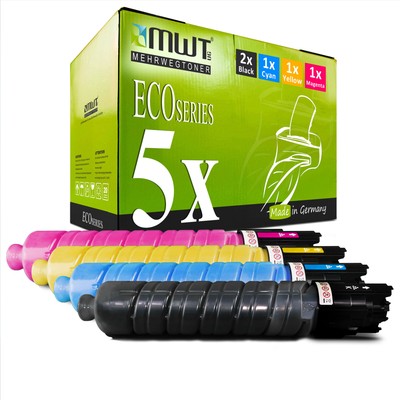 5x Toner for Ricoh SP C440 C441 C441DN C440DN C431 C431dn C431dnht C431dnhw CMYK