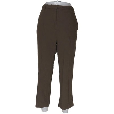 H&M Trend, Stoffhose, Größe: 42, Grün, Viskose/Wolle, Einfarbig, Damen #0DN