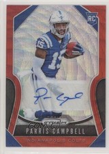 2019 Panini Prizm Rookies Red Wave 102/149 Parris Campbell #347 Auto 0f6d