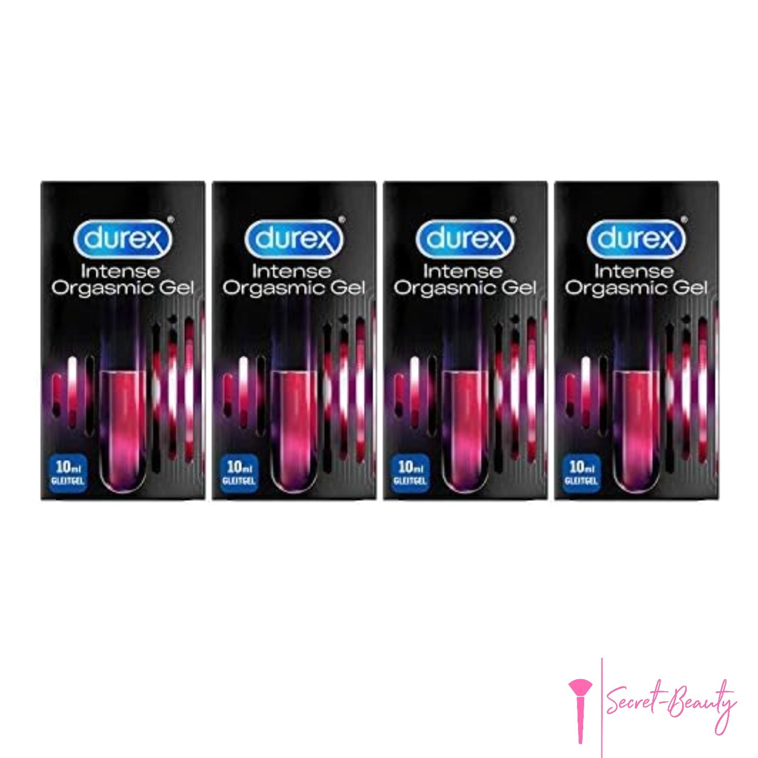 Durex Intense Orgasmic Gel Stimulationsgel Frau MiniPumpflasche 4er Pack 4x 10ml