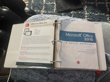 Microsoft Office 2016 A Skills Approach Textbook