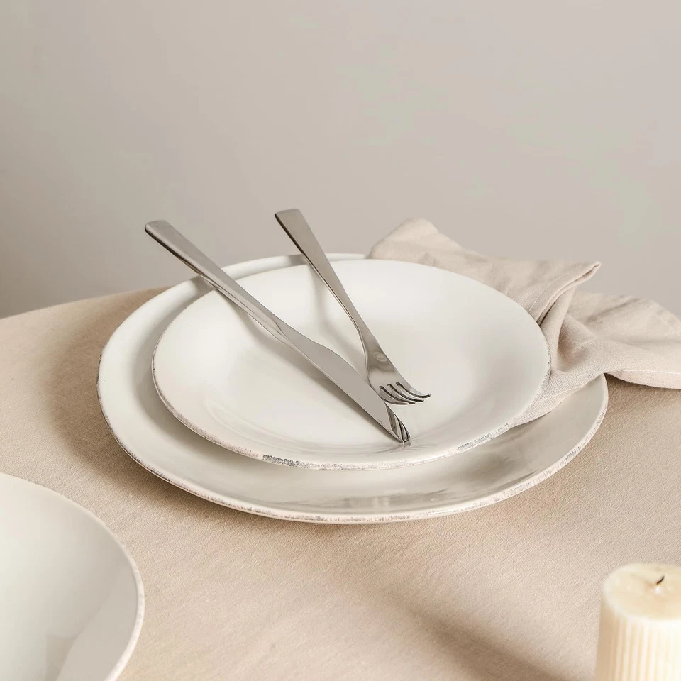 Essence 6-Piece Dinnerware Set Stoneware, Plates and Bowls Set, Dishwasher an... - Image 3 of 4