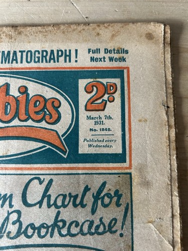 Hobbies March 7th 1931 No. 1846 Antiquarian Magazine See Pictures - Imagen 3 de 4