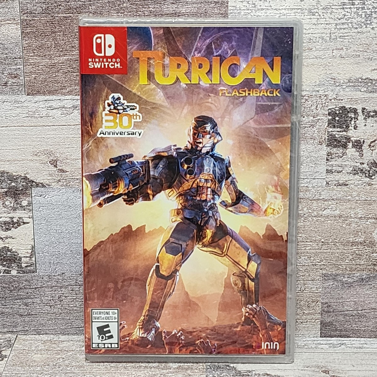 TURRICAN FLASHBACK Nintendo Switch, Brand New - Main Image