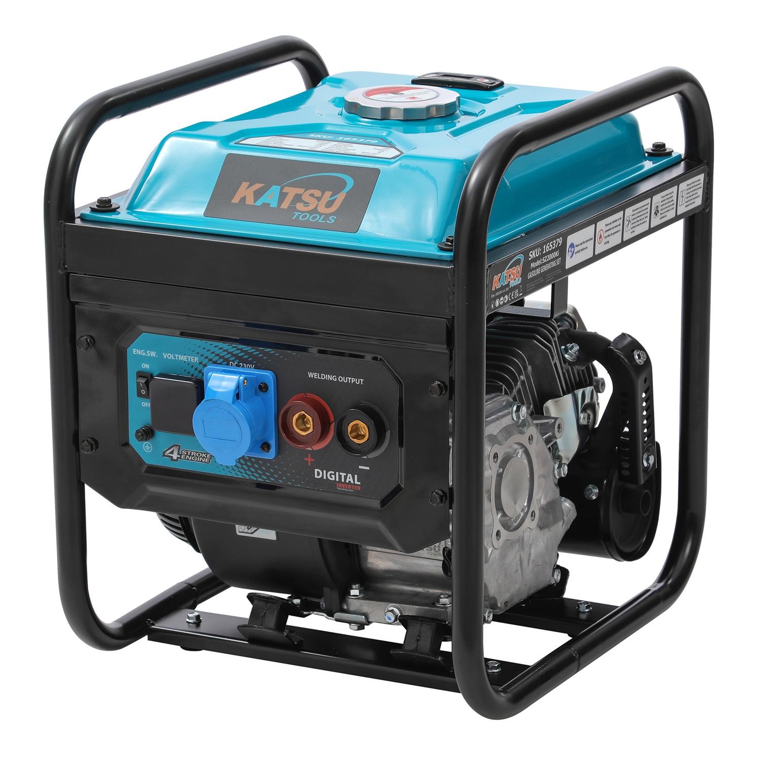 KATSU Tools 1000W Petrol Welder Generator - Image 2