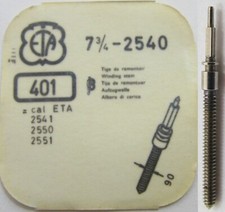Eta 2540 2541 2550 2551 2570 2580 watch movement part winding stem 401 / tap 10