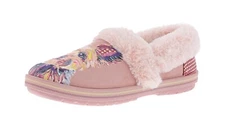 SKECHERS WOMEN'S BOBS TOO COZY- SNUGGLE BABES 114550/PKMT SLIPPERS