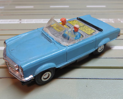Faller AMS - Mercedes 230 SL Cabrio mit Blockmotor, 60er Jahre Spielzeug #EBS825