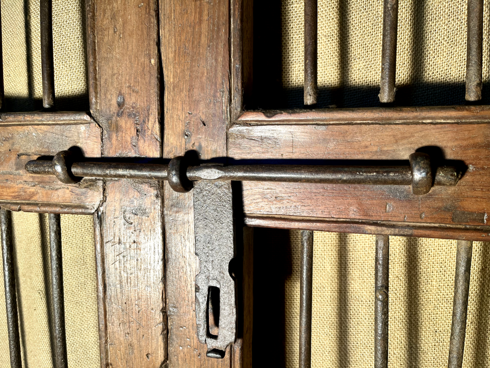 Antique Architectural Salvaged Wood & Iron Doors. Wine Cellar Doors eBay