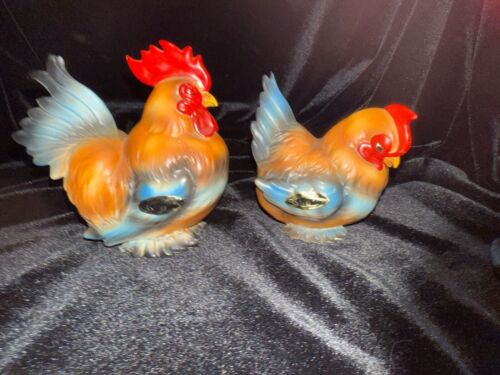 Josef Originals, Rooster and Chicken Figurines