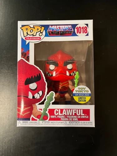 Clawful Masters of the Universe Funko Pop! #1018- Toy Tokyo LE. With protector