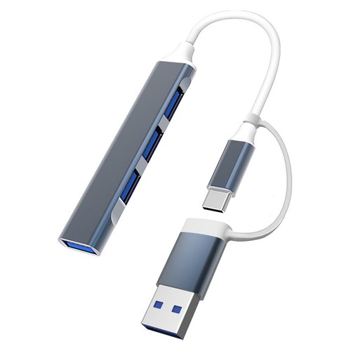 One-to-Four Computer Splitter USB Multifunctional Type-c Extender Hub fast USB - Picture 15 of 16