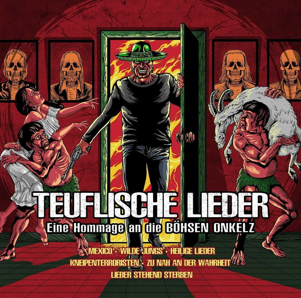 TEUFLISCHE LIEDER-EINE HOMMAGE AN DIE BÖHSEN ONKEL   VINYL LP NEU - Bild 1 von 1