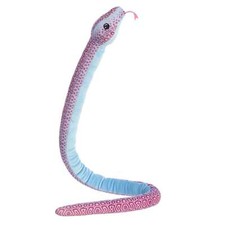 Aurora - Snake - Kusheez - 51" Pastel Tie Dye Playful Stuffed Animal