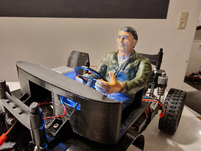 Tamiya CC01 und CC02 Unimog Cockpit / Interieur