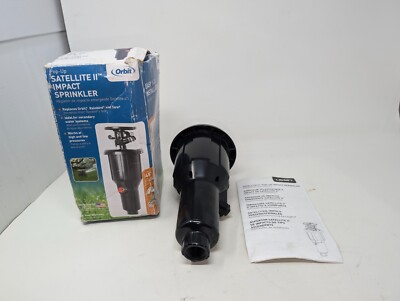 Orbit Zink-Schlagsprinkler | Bis 24,4 M Durchmesser, Verstellbarer Winkel | Für Große Rasenflächen