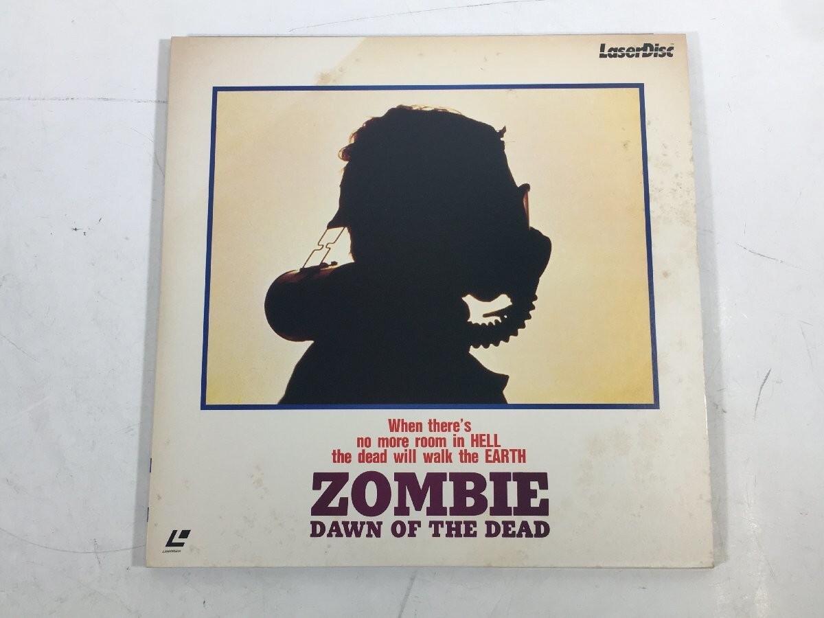 1978年／ZOMBIE・DAWN OF THE DEAD。【レーダーディスク】 ゾンビ DAWN OF THE DEAD レーザーディスク