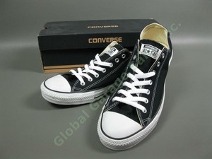 converse all star ox black mens