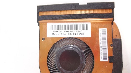 Original Lenovo ThinkPad T470 - Cooling Fan w/Heatsink / 01AX928 - Picture 3 of 5