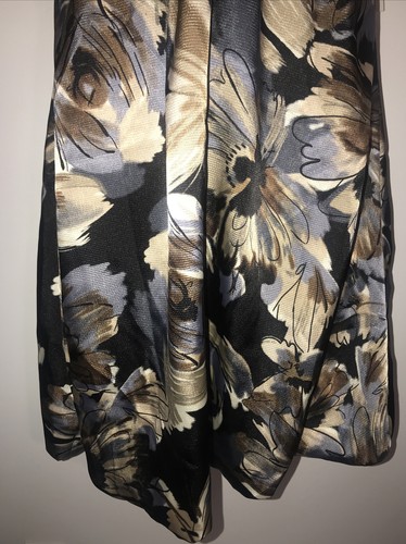 Halter Neck Tie Ballon Hem Floral Dress - Picture 3 of 7