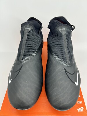 Size 6 Nike Phantom GX Pro DF FG Black White Orange Mens Cleats