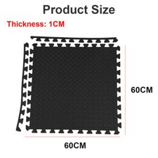24pcs Interlocking Heavy Duty EVA Foam Gym Flooring Mat Floor Mats Tiles 60x60cm — image 9