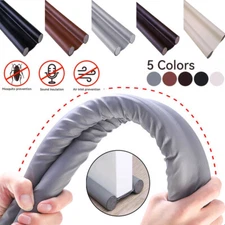 1-4PC Under Door Bottom Seal Strip Stopper Door Draft Guard Stopper Soundproof