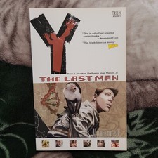 Y The Last Man 1 Unmanned by Brian K Vaughan, Pia Guerra, Jose Marzan, Jr. 2003