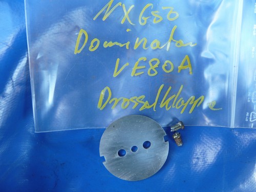Honda NX 650 Dominator  Vergaser Typ VE80 A  Drosselklappe Valve Carburetor