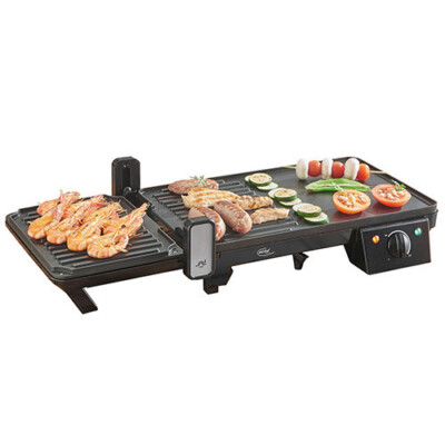ELTA  Elektrischer Tischgrill  TWIN 2 IN 1 - Kontaktgrill und Flächengrill