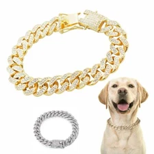 Pet Chain Pet Dog Cat Chain Collar Dog Jewelry Necklace Accessories Pet Supplies