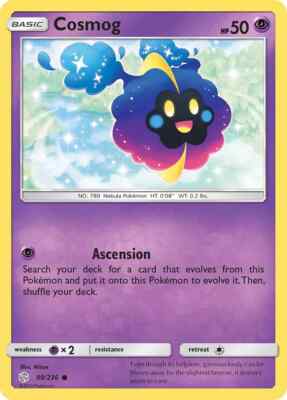 Kosmog 99/236 Common - Pokemon Sonne und Mond Kosmische Finsternis