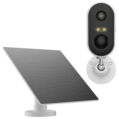 Arenti GO1 & SP2  3 MP batteriebetriebene WLAN Überwachungskamera + Solarpanel