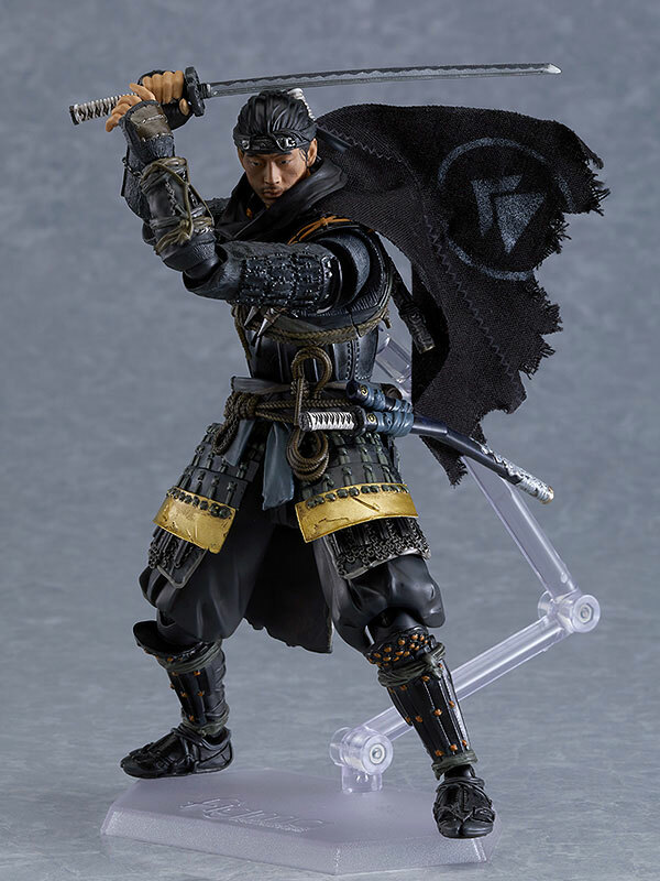 GOOD SMILE COMPANY - figma Ghost of Tsushima 境井仁 figma Ghost of tsushima Jin Sakai Action Figure 155mm GOOD