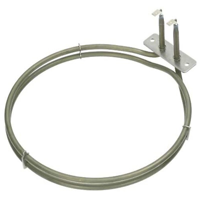 2 Umdrehungen Heizelement 2400W für AEG Umluft Backofen rund