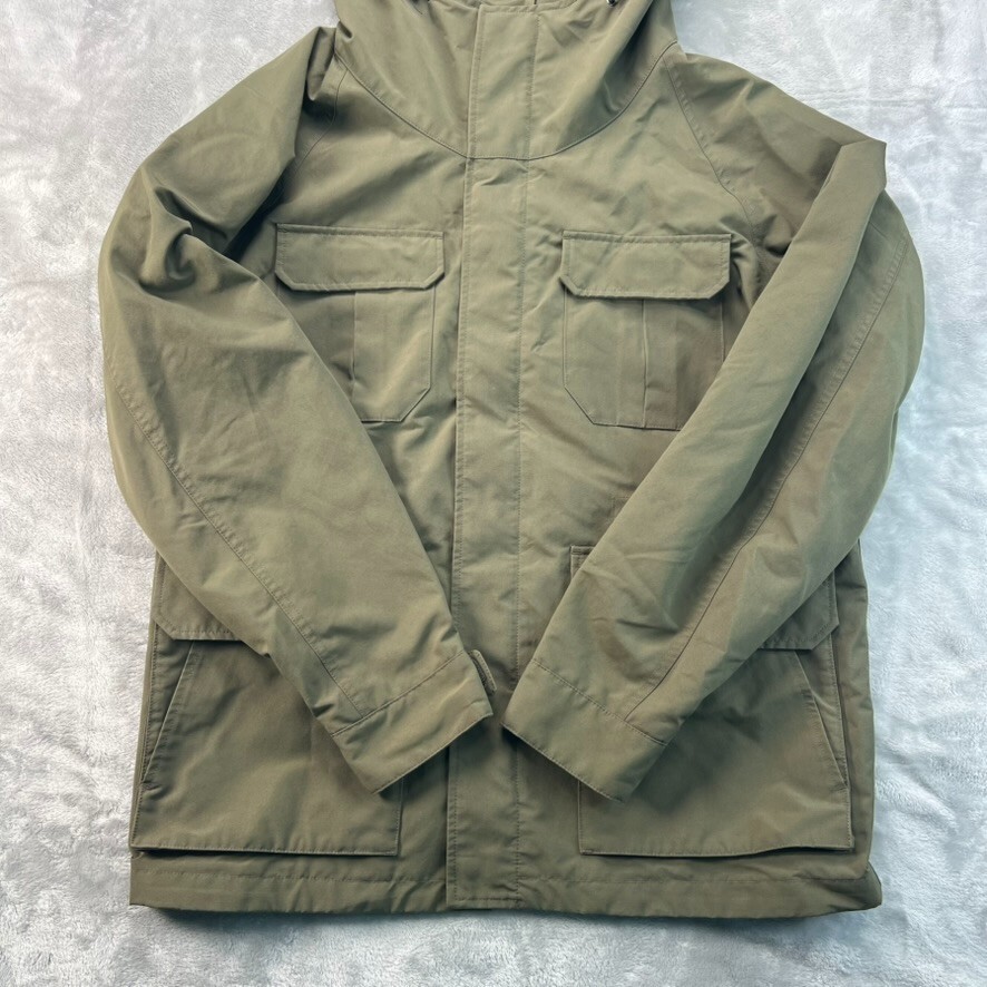 Uniqlo Mountain Parka Field Jacket Mens Large Olive Green | eBay