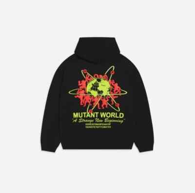 MAYC Mutant Ape Yacht Club Mutant World Hoodie Black - Large (New)