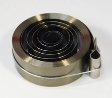 Clock Mainspring 3/4" x .018" x 96" NEW Loop End Antique 8 Day Wall Mantel Steel